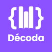 Logo officiel de DECODA, plateforme d'apprentissage de la data analyse